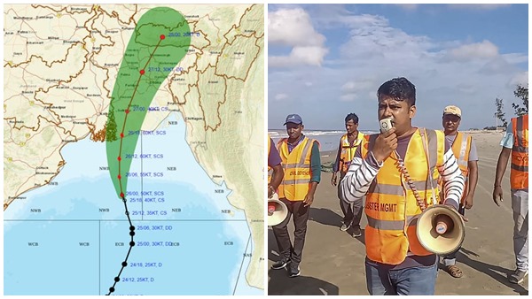  120 കിലോമീറ്റര്‍ വേഗം, റിമാല്‍ ചുഴലിക്കാറ്റ് അതീതീവ്രമായി; ബംഗാള്‍, ഒഡീഷ തീരദേശ ജില്ലകളില്‍ അതിശക്തമായ മഴയ്ക്ക് സാധ്യത, ജാഗ്രത