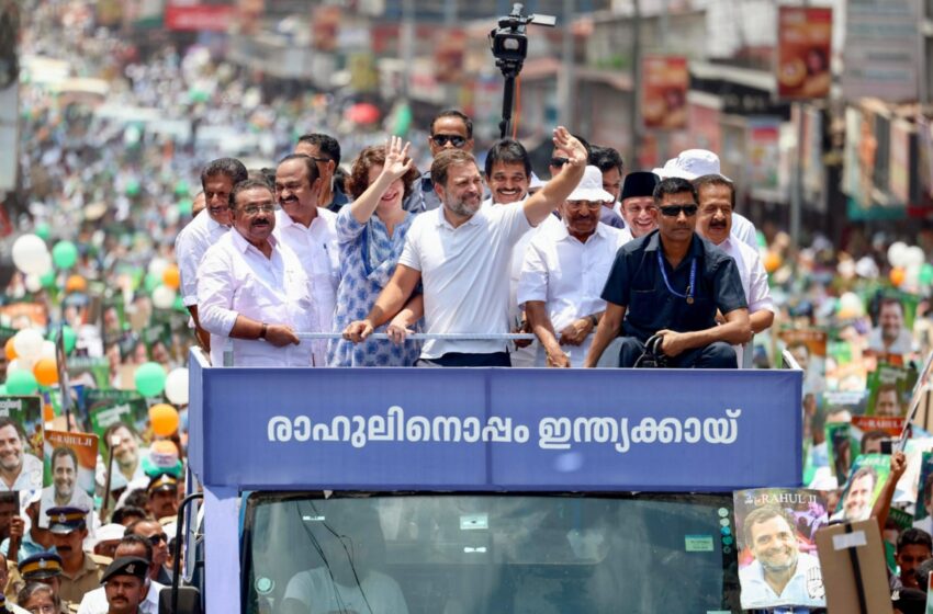  വയനാട്ടിൽ വേരുറപ്പിച്ച് രാഹുൽ; ലീഡ് 3 ലക്ഷം കടന്നു, സുരേന്ദ്രൻ മൂന്നാമത്