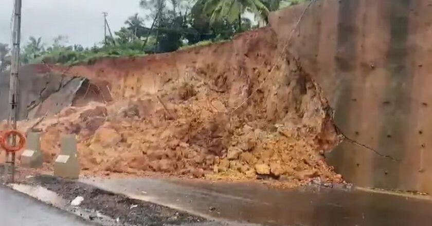 ദേശീയ പാത 66 നിര്‍മാണത്തിൽ അപാകത; പ്രമുഖ നിര്‍മാണ കമ്പനിയായ മേഘ കണ്‍സ്ട്രക്ഷന്‍സിന് വിലക്ക്