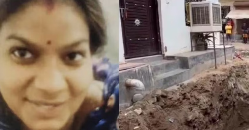 രണ്ട് മാസം മുൻപ്  കൊല്ലപ്പെട്ട യുവതിയുടെ മൃതദേഹം വീട്ടിന് സമീപം കുഴിച്ചിട്ട നിലയിൽ; ഭർത്താവും കുടുംബവും കസ്റ്റഡിയിൽ